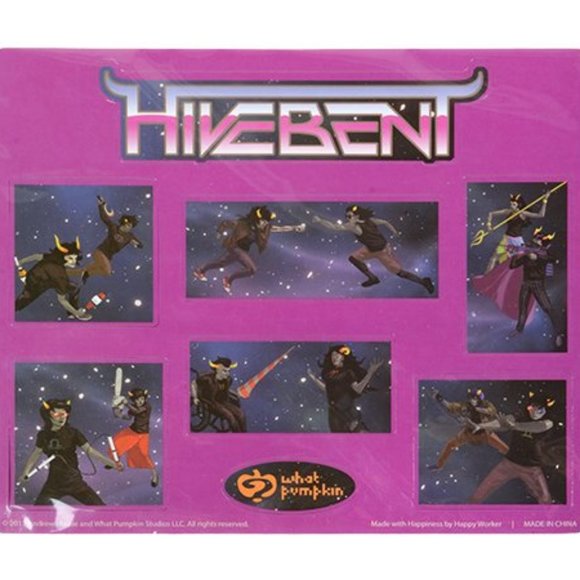 NWOT Rare Retro Hivebent Homestuck Metal Lunchbox + Magnets - Picture 3 of 16